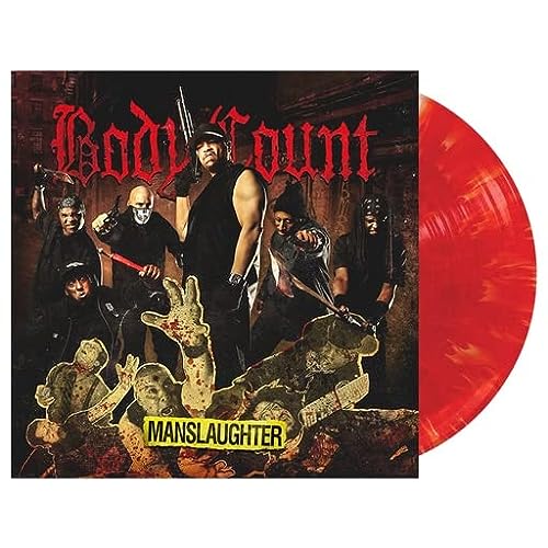 Body Count Manslaughter [Cloudy Blood Red/Ultra Clear LP]