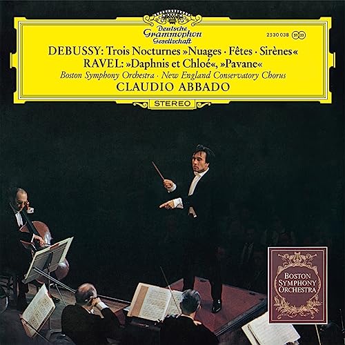 Boston Symphony Orchestra/Claudio Abbado Debussy: Trois Nocturnes/Ravel: Daphnis et Chloé, Pavane [The Original Source Series] [LP]