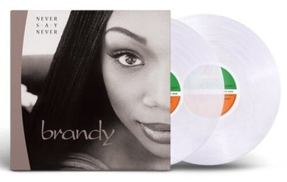 Brandy Never Say Never (Limited Edition, Crystal Clear Vinyl) (2 Lp's)