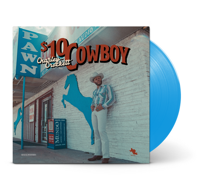 Charley Crockett $10 Cowboy (Indie Exclusive, Opaque Sky Blue Colored Vinyl)