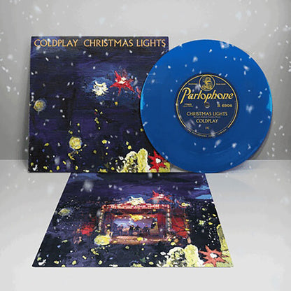 Coldplay | Christmas Lights (Limited Edition Blue 7in Vinyl)