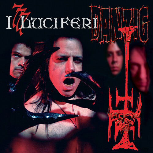 Danzig 777: I Luciferi - Black/ white/ red Split Splatter