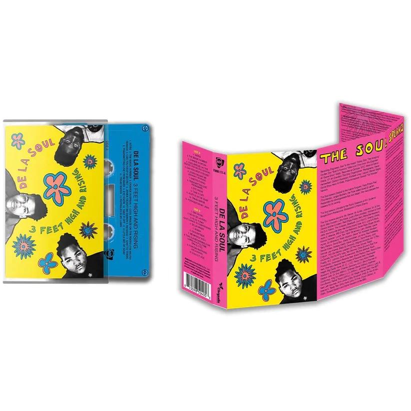 De La Soul 3 Feet High And Rising - Blue [Explicit Content] (Cassette)