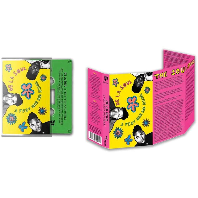 De La Soul 3 Feet High And Rising - Green [Explicit Content] (Cassette)