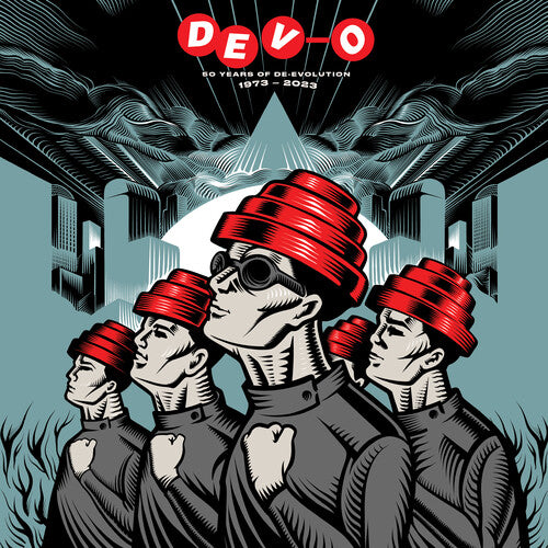 Devo 50 Years Of De-evolution 1973-2023 (Rocktober) (Colored Vinyl, Red & Blue) (2 Lp's)