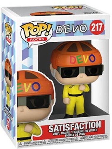 Devo FUNKO POP! ROCKS: Devo - Satisfaction (Yellow Suit) (Vinyl Figure)