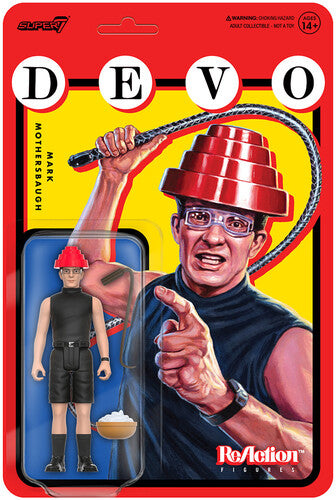 Devo Super7 - Devo ReAction Figure Wave 1 - Whip It Mark Mothersbaugh (Collectible, Figure, Action Figure)