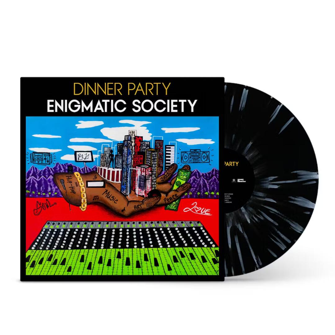 Dinner Party Enigmatic Society (Black W/ White Splatter) [Explicit Content]