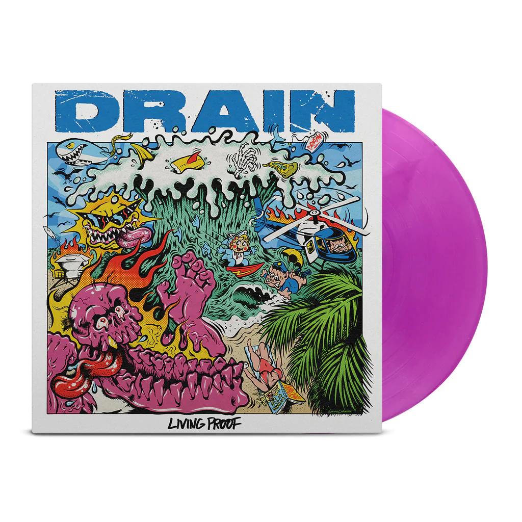 Drain Living Proof [Explicit Content] (Indie Exclusive, Colored Vinyl, Purple, Gatefold LP Jacket)