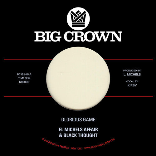 El Michels Affair & Black Thought Glorious Game / w Grateful [Explicit Content] (7" Single)