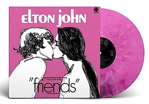 Elton John Friends (Original Soundtrack Recording) [Marbled Pink LP]