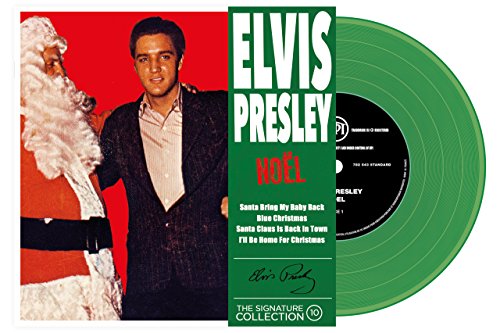 Elvis Presley 45 Tours - The Signature Collection N°10 - Noël (Green Vinyl)