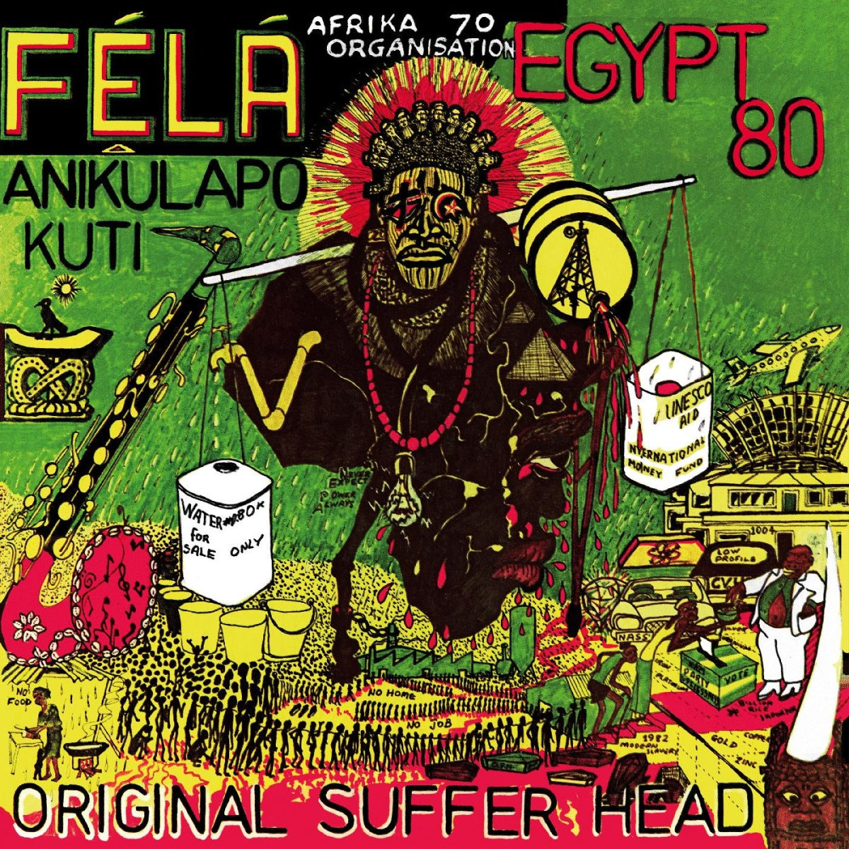 Fela Kuti Original Sufferhead (Opaque Light Green Vinyl)