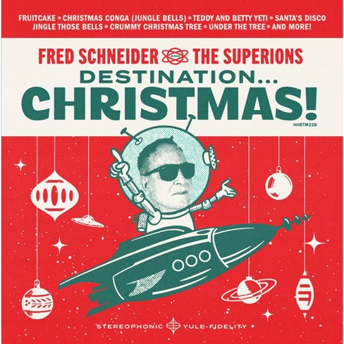 Fred Schneider & the Superions Destination Christmas (Indie Exclusive, Red Vinyl)