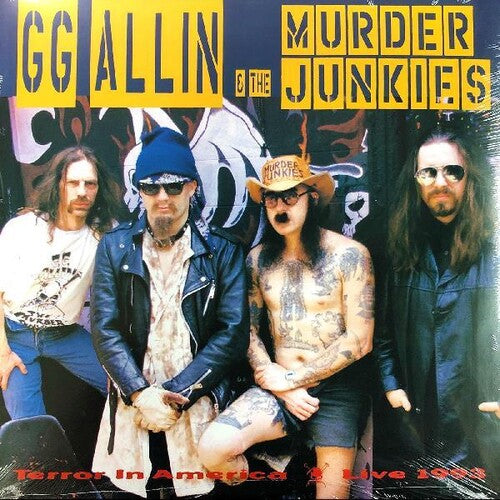 Gg Allin & The Murder Junkies Terror In America (Limited Edition, Clear Vinyl, Green)