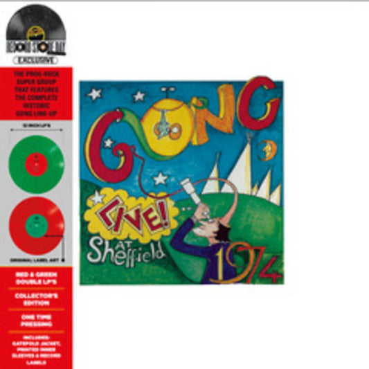 Gong Live! At Sheffield 1974 (Colored Vinyl, Red, Green) (RSD Drop) (2 Lp's)