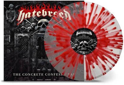 Hatebreed The Concrete Confessional (Colored Vinyl, Clear Vinyl, Red, Splatter)