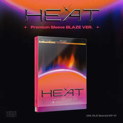 (G)I-DLE | HEAT (BLAZE VER. IMPORT CD)