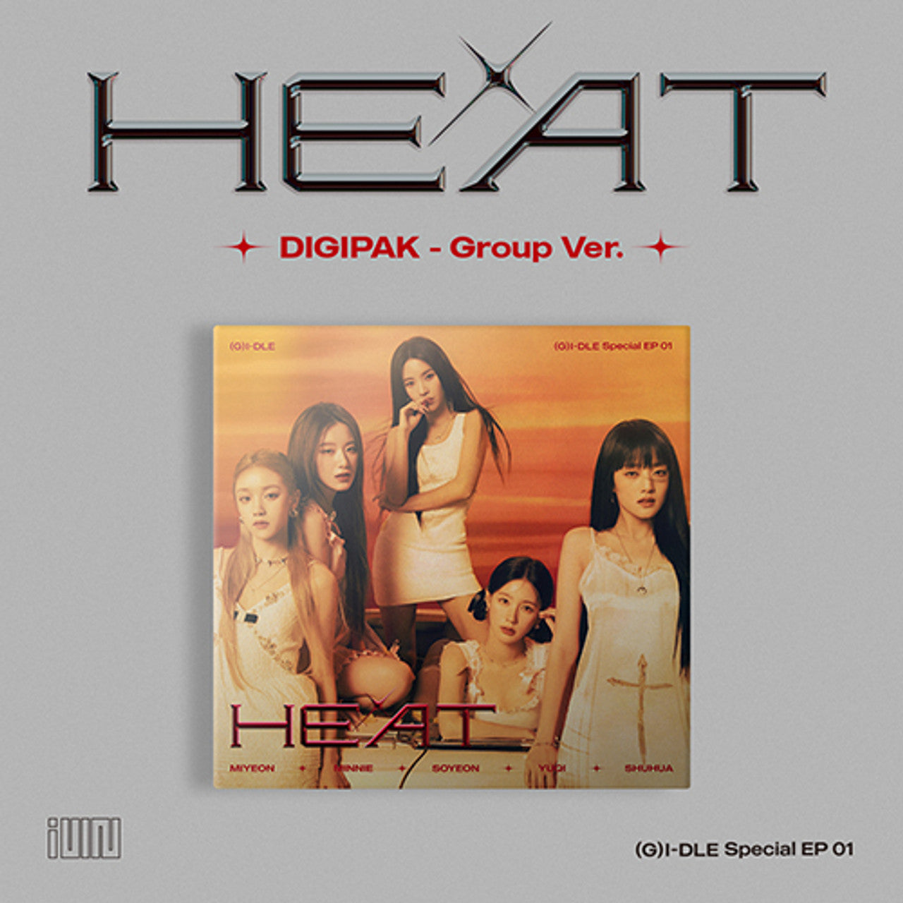 (G)I-DLE | HEAT (DIGIPAK GROUP VER. IMPORT CD)