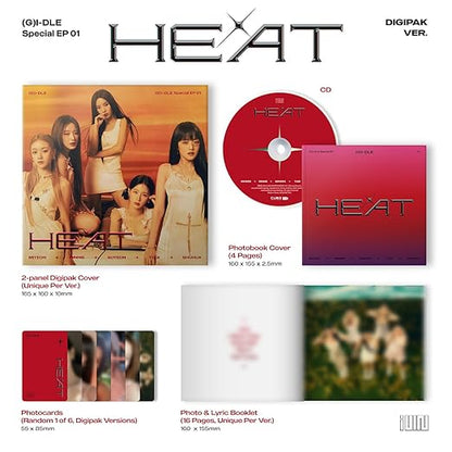 (G)I-DLE | HEAT (DIGIPAK VER. CD)