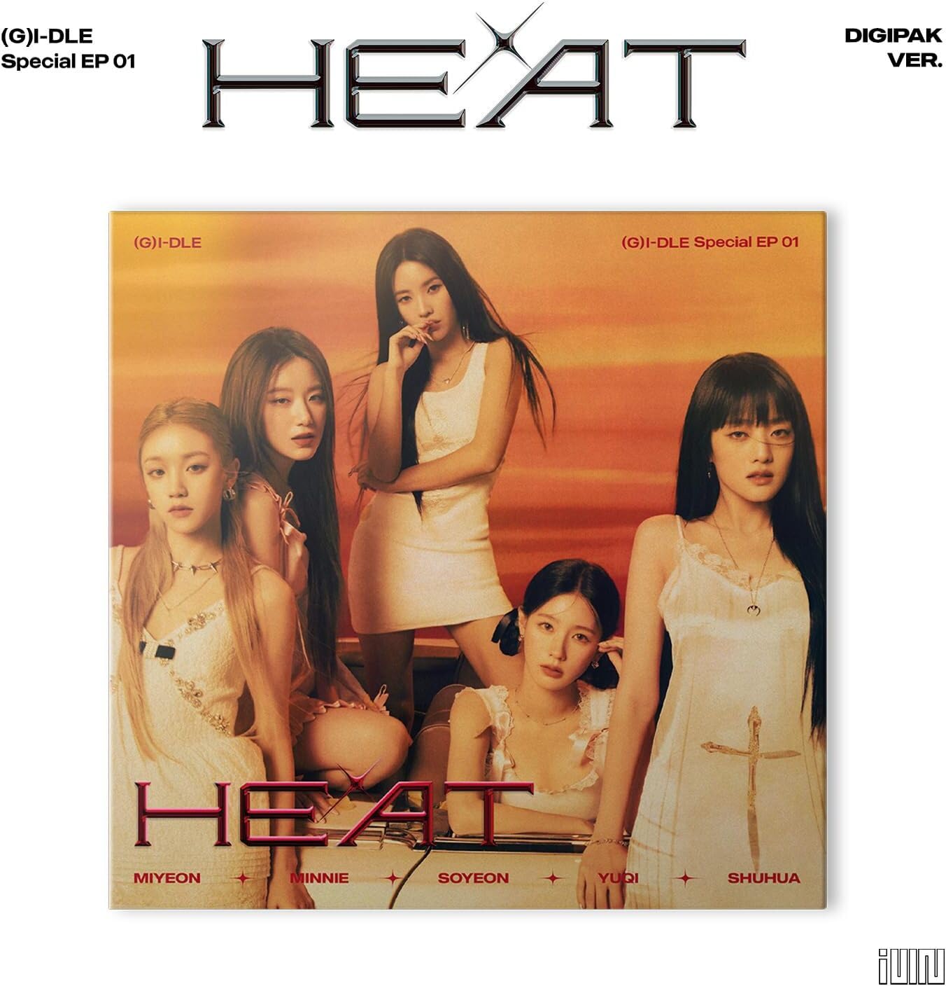 (G)I-DLE | HEAT (DIGIPAK VER. CD)