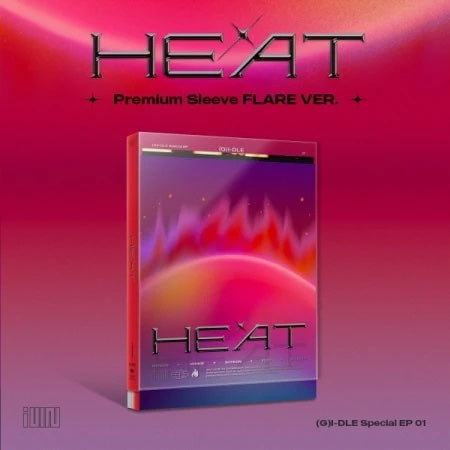 (G)I-DLE | HEAT (FLARE VER. IMPORT CD)