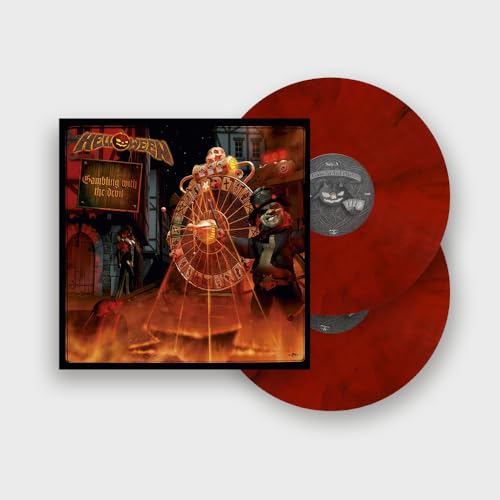 Helloween Gambling With The Devil (red opaque/ orange/ black marbled vinyl)