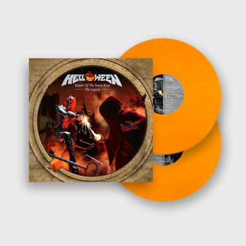 Helloween Keeper Of The Seven Keys: The Legacy (red orange/ white marbled vinyl)