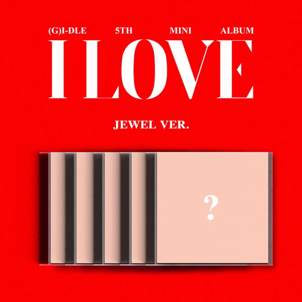 (G)I-DLE | I love (Jewel Case Random Version CD)