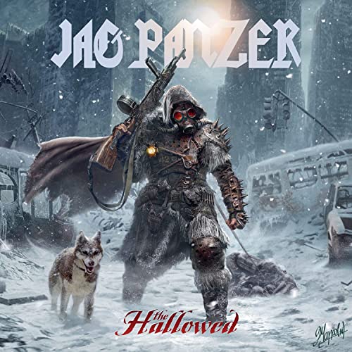 Jag Panzer The Hallowed 2LP (blue+white marbled in Gatefold)