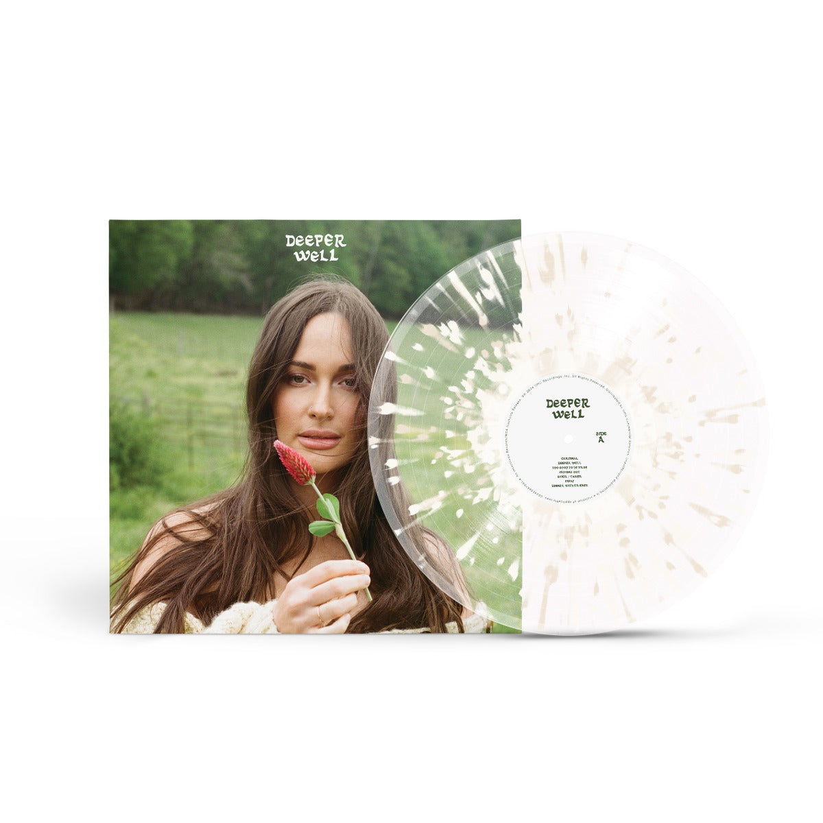 Kacey Musgraves | Deeper Well (LP, Indie Exclusive, Transparent Spilled Milk Colored Vinyl)