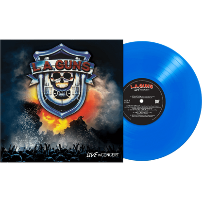 L.A. Guns Live In Concert (Colored Vinyl, Blue, Limited Edition)