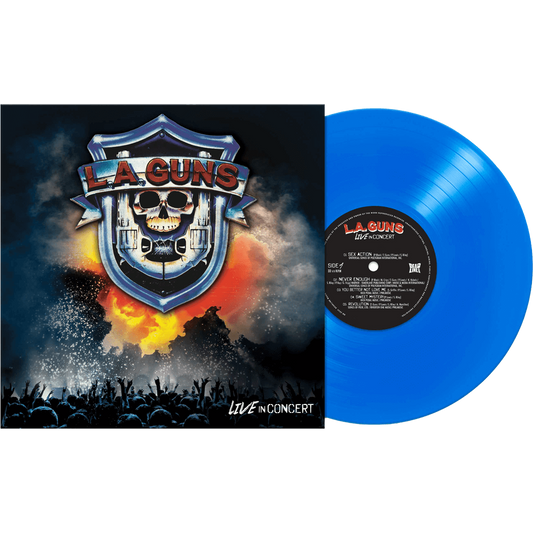 L.A. Guns Live In Concert (Colored Vinyl, Blue, Limited Edition)