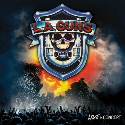 L.A. Guns Live In Concert (Colored Vinyl, Blue, Limited Edition)