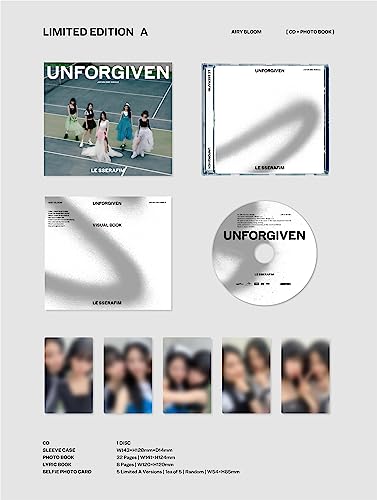 LE SSERAFIM UNFORGIVEN [Limited Edition A] [CD+Photobook]