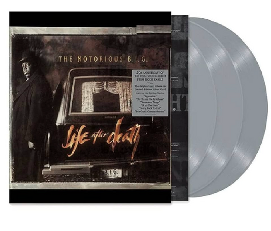 The Notorious B.I.G. Life After Death: 25th Anniversary Edition (Limited Edition, Silver Vinyl) [Import] 3LP