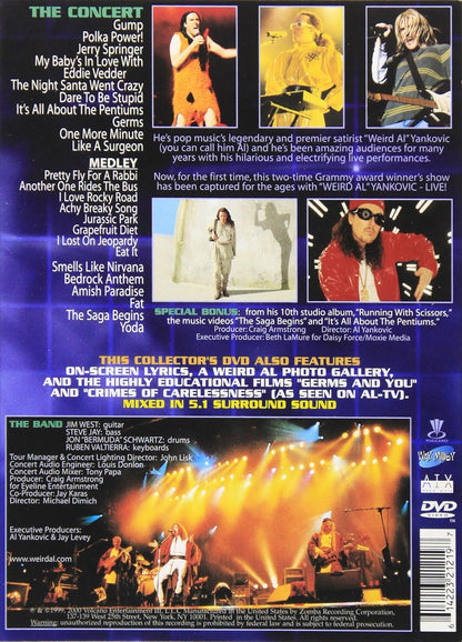 "Weird Al" Yankovic | Live! (DVD)