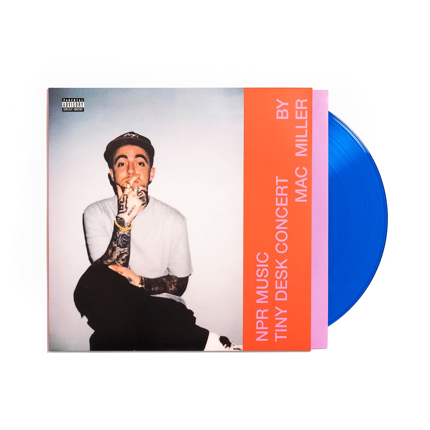 Mac Miller NPR Music Tiny Desk Concert (translucent blue LP with B-side etching)