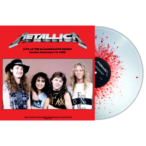 Metallica Live at the Hammersmith Odeon, London, 1986 (180 Gram Splatter Vinyl) [Import]