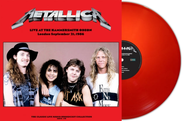 Metallica Live at the Hammersmith Odeon, London, September 21st 1986 (180 Gram Red Vinyl) [Import]