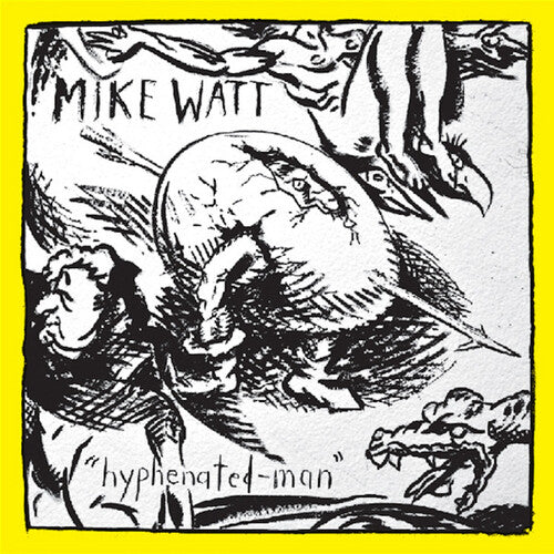 Mike Watt Hyphenated-Man - Yellow & Black Marble