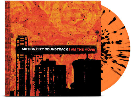 Motion City Soundtrack I Am the Movie - Anniversary Edition - Tangerine w/ Black Splatter