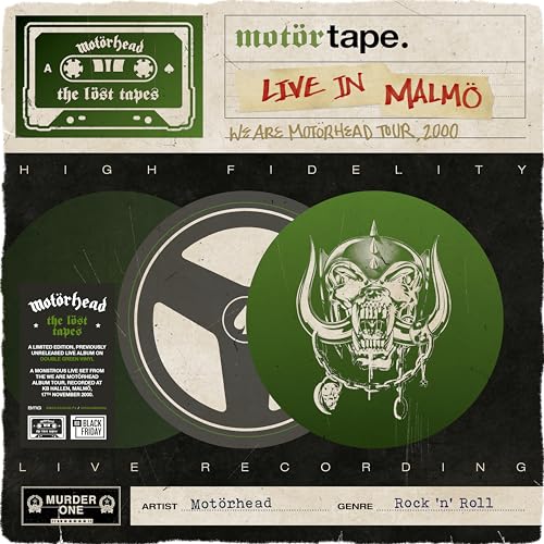 Motorhead The Lost Tapes Vol.3 (Live in Malmo 2000) (RSD11.25.22)