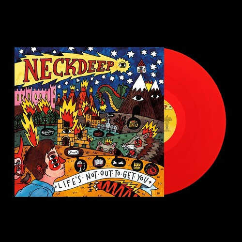 Neck Deep Life's Not Out to Get You [Explicit Content] (Colored Vinyl, Blood Red)