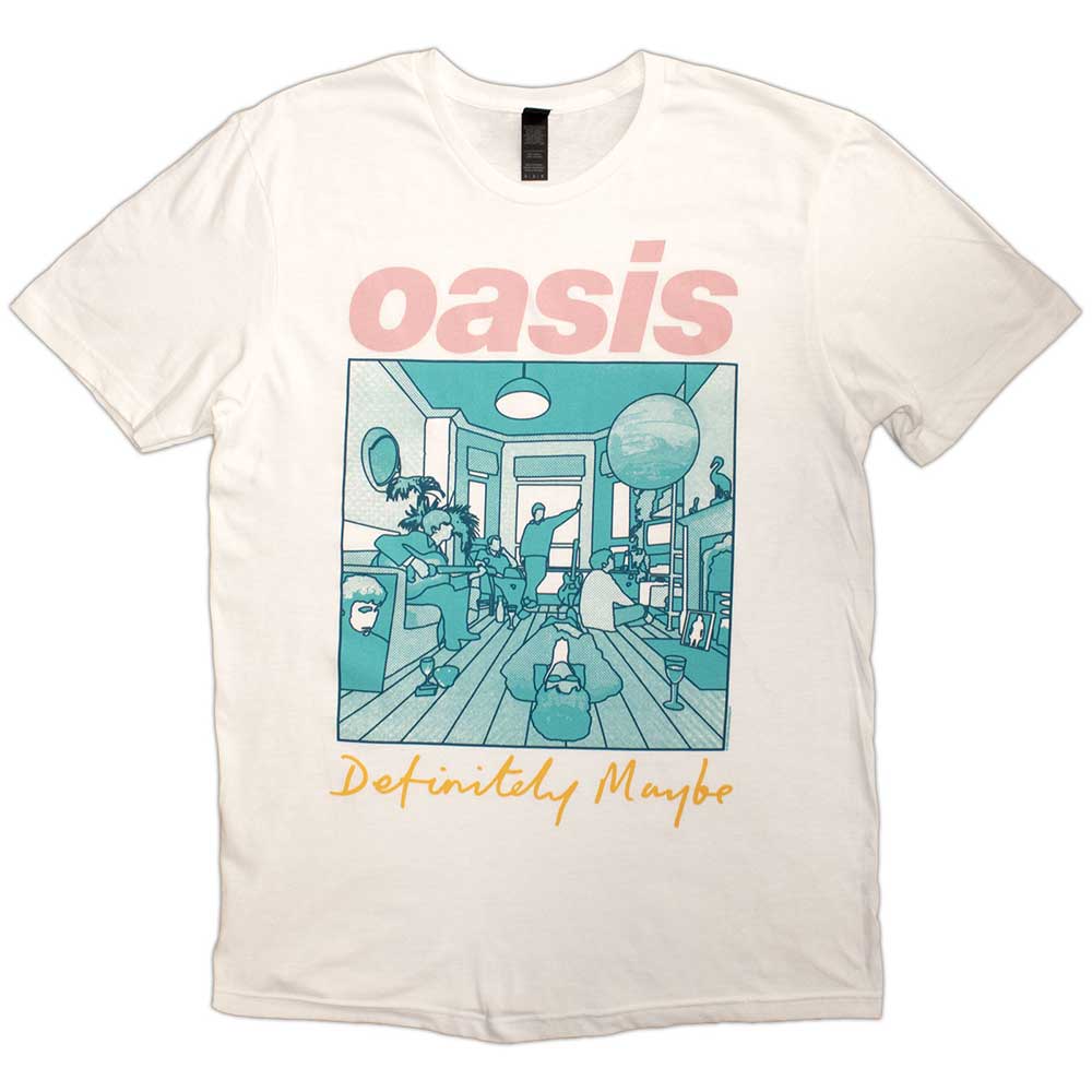 Oasis Definitely Maybe Illustration Colour