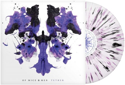 Of Mice & Men Tether - White Purple Black Splatter