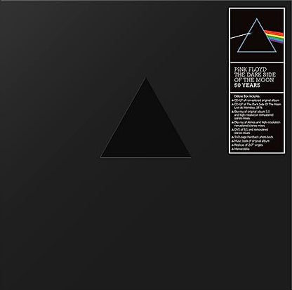 Pink Floyd Dark Side Of The Moon: 50 Years (Deluxe Edition, Cd,Dvd, Blu Ray, Vinyl) (Box Set)