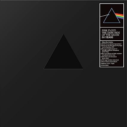 Pink Floyd Dark Side Of The Moon: 50 Years (Deluxe Edition, Cd,Dvd, Blu Ray, Vinyl) (Box Set)