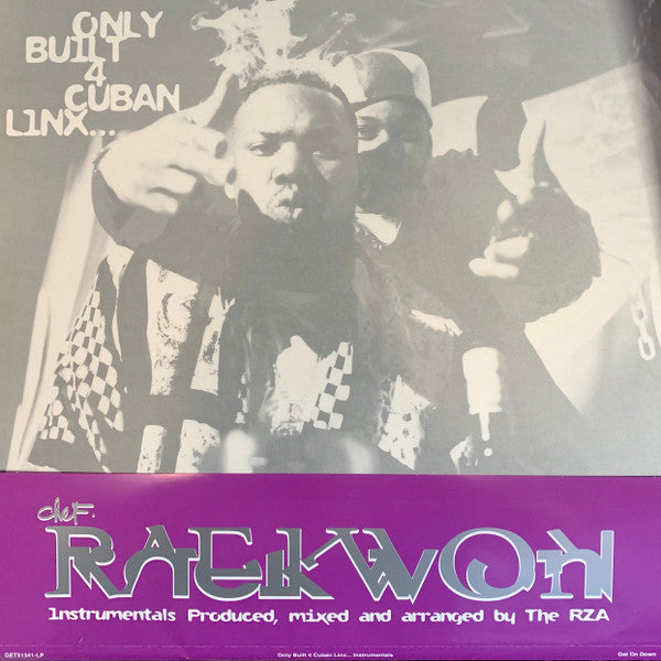 Raekwon Only Built 4 Cuban Linx... Instrumentals (Purple-In-Clear Splatter Colored Vinyl) (2 Lp's)