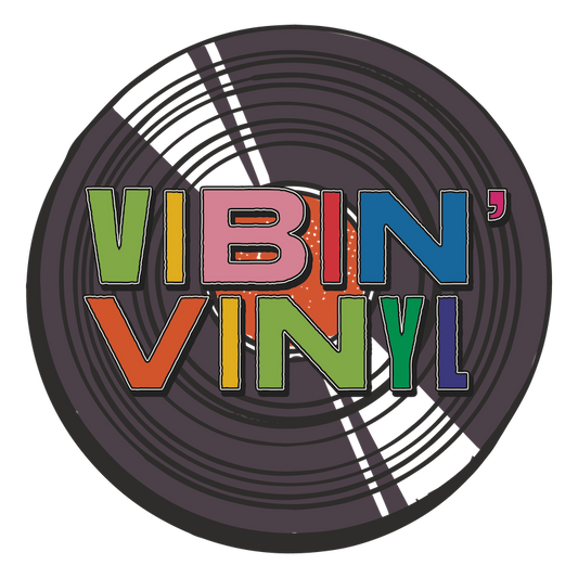 Vibin' Vinyl | Record Logo Sticker